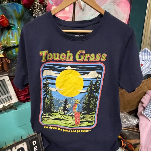 Touch Grass - Put the game down and go outside TShirt - Picture 3 of 6